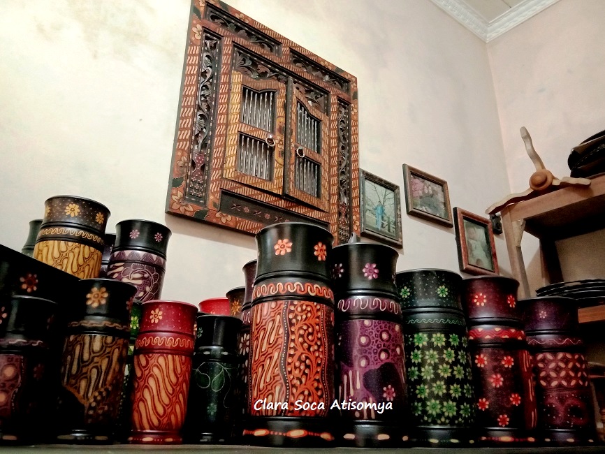 TAK HANYA KAIN, BAMBU JUGA BISA UNTUK KERAJINAN BATIK